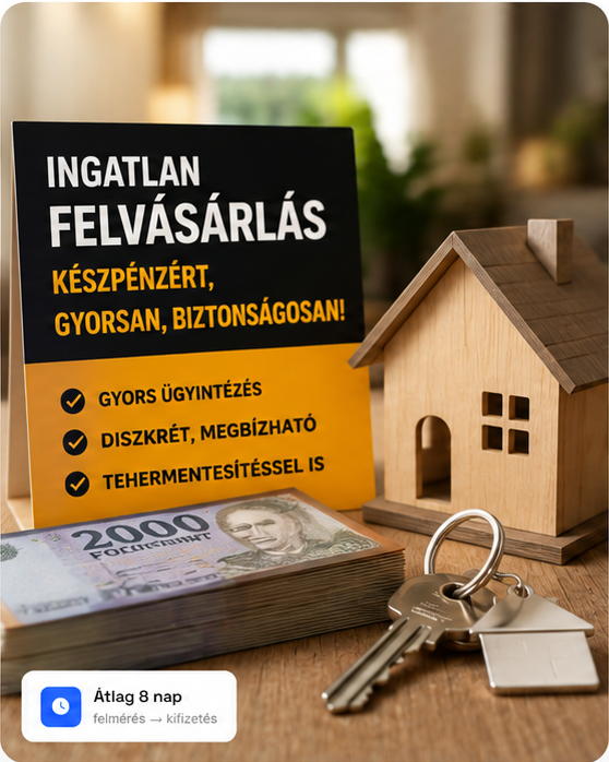 Ingatllan felvásárlás